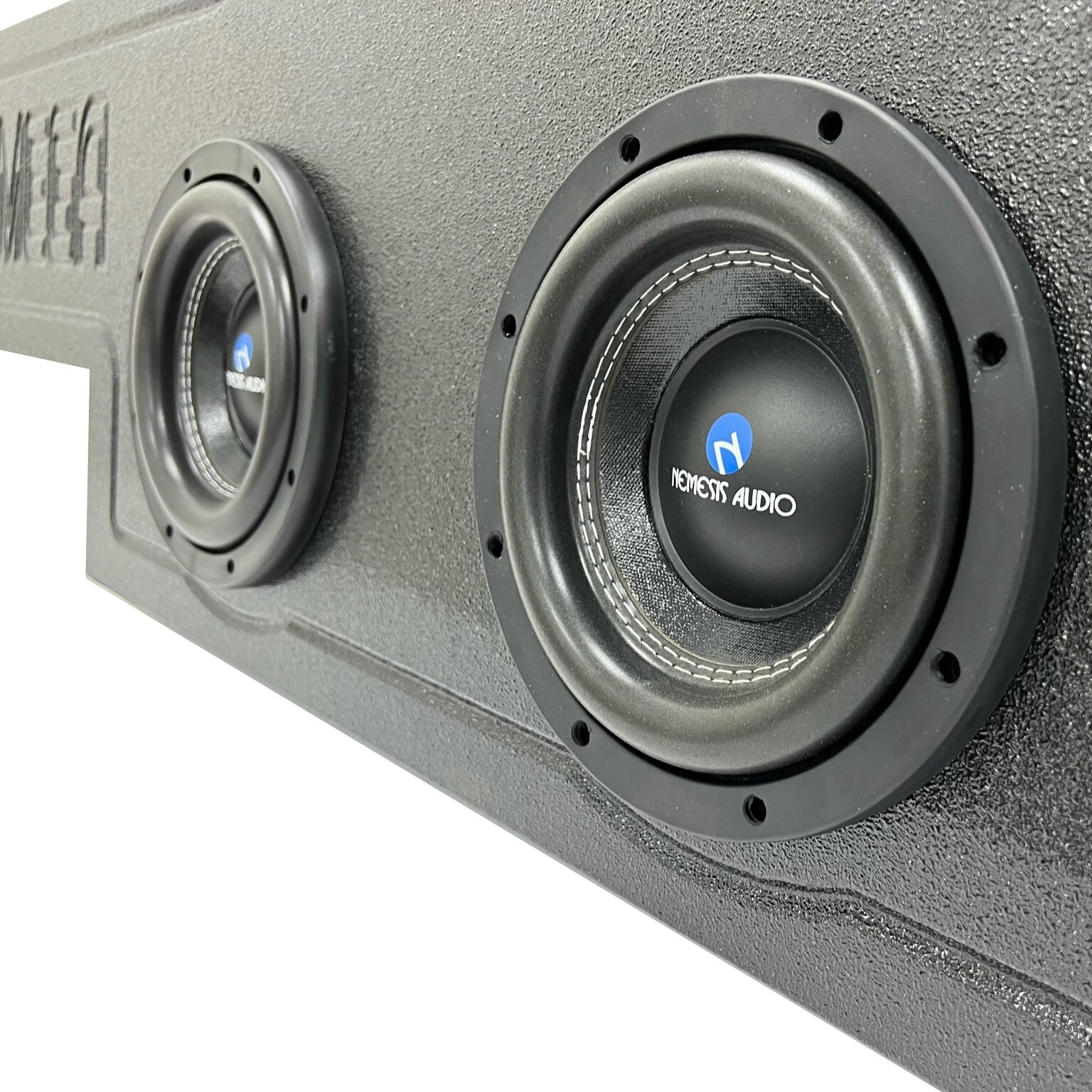 2001-2006 Chevy Silverado 1500 Crew Cab Truck Non-Hd Dual 12" Sub Subwoofer Box