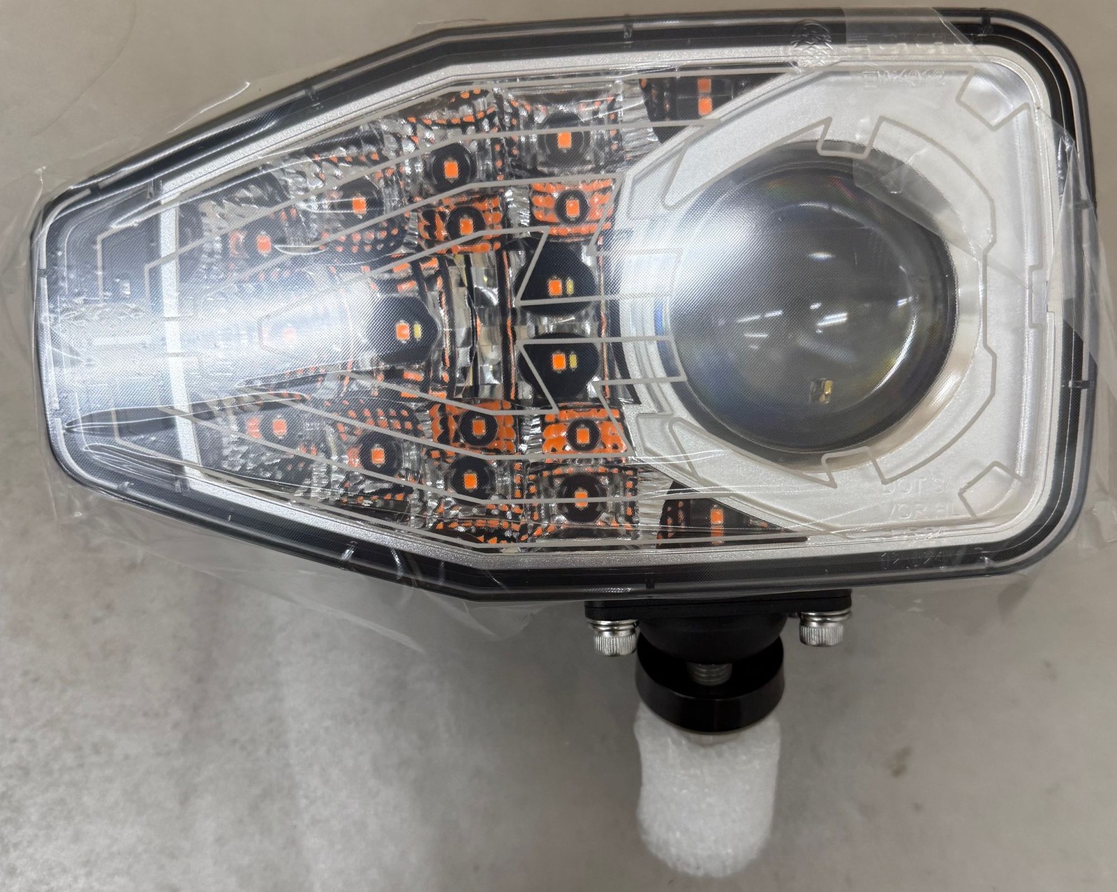 ECCO EW4012 Heated Snow Plow Dot LED Light High Beam/Low Beam 12-24V