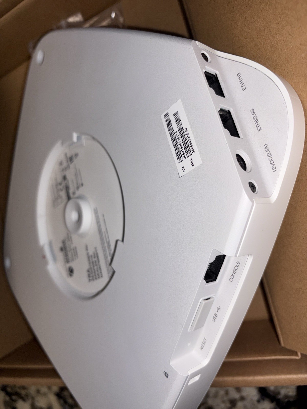 Lot Of 5 Aerohive Networks AP650 Wireless Access Point