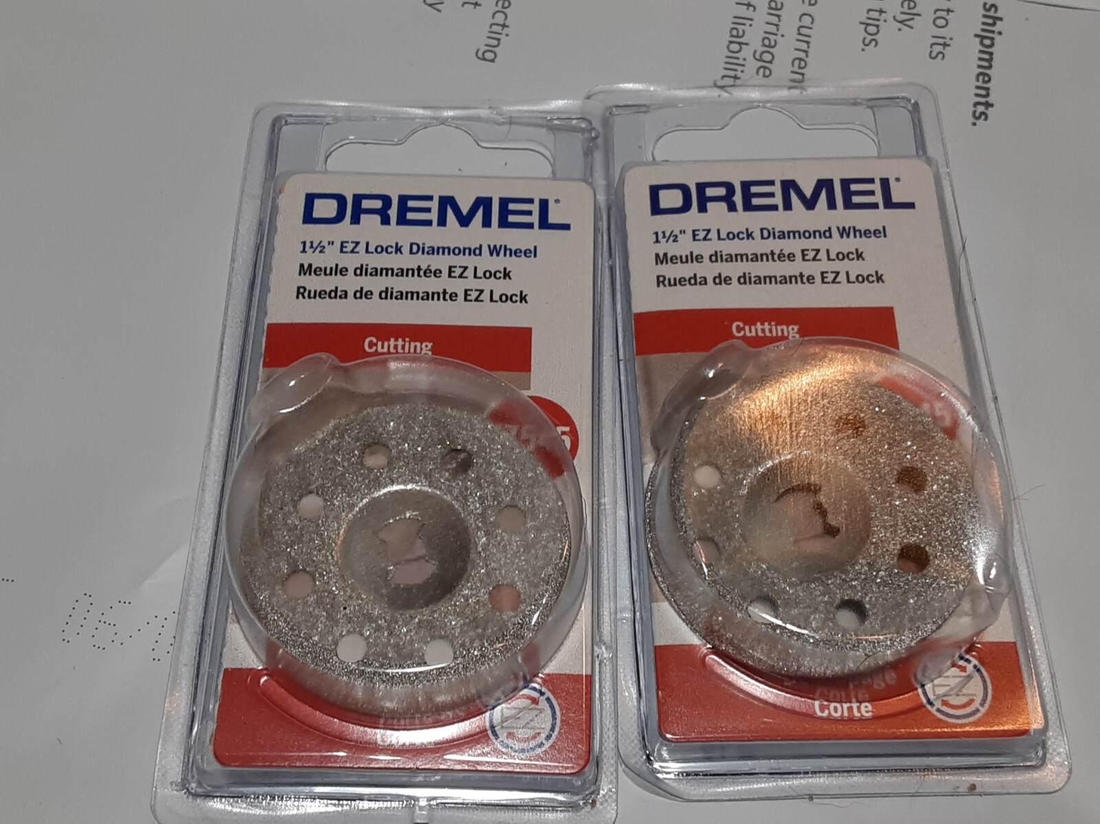 Dremel EZ Lock DIAMOND 1 1/2" CUTTING WHEEL EZ545
