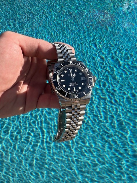 SEIKO SUB MOD CLASSIC BLACK 40MM HOMAGE