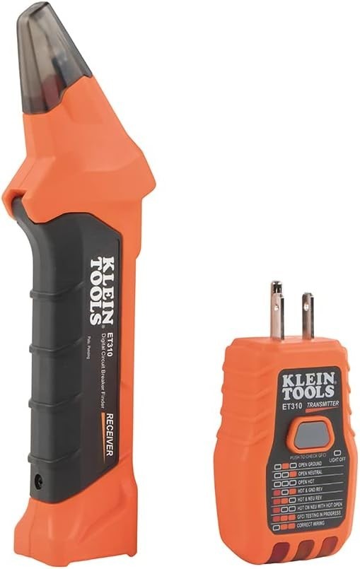 Klein Tools ET310KIT AC Circuit Breaker Finder Kit, Electric Tester, GFCI Tester