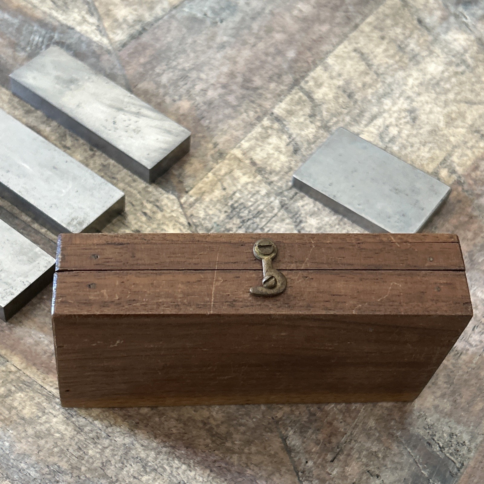 5 Webber Machinist Gauge Blocks Plus 5 Unmarked Blocks