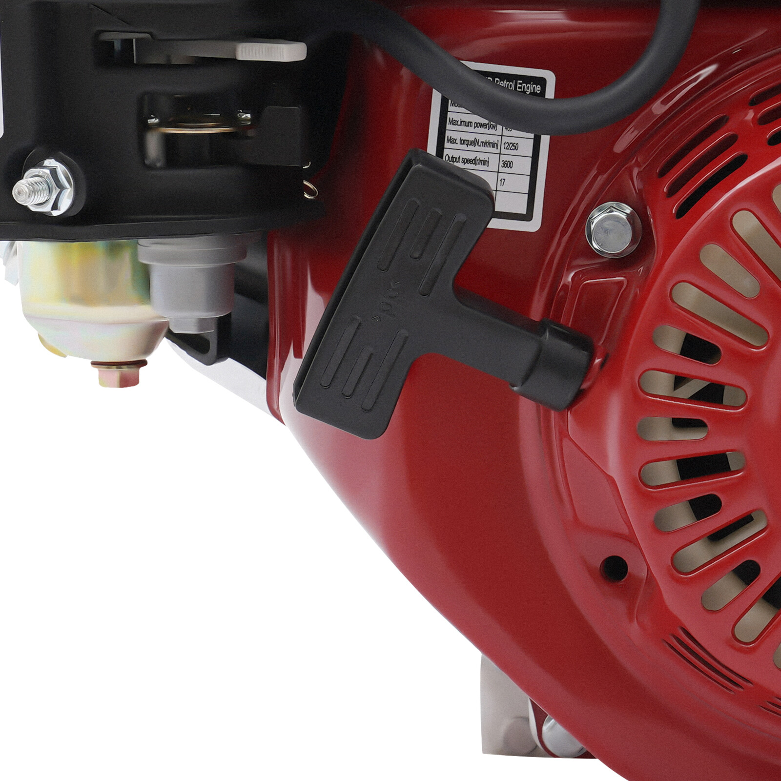 7.5HP Motor 4 Stroke Gas Powered Portable Engine 212cc Air Cooling Pull Start