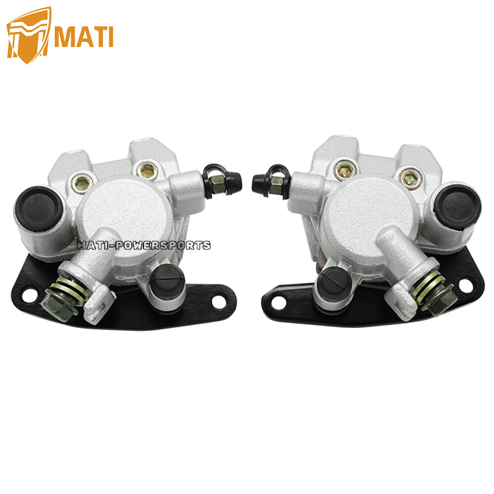 Front Brake Calipers & Pads for Honda Sportrax 400 TRX400EX TRX400X 1999-2014