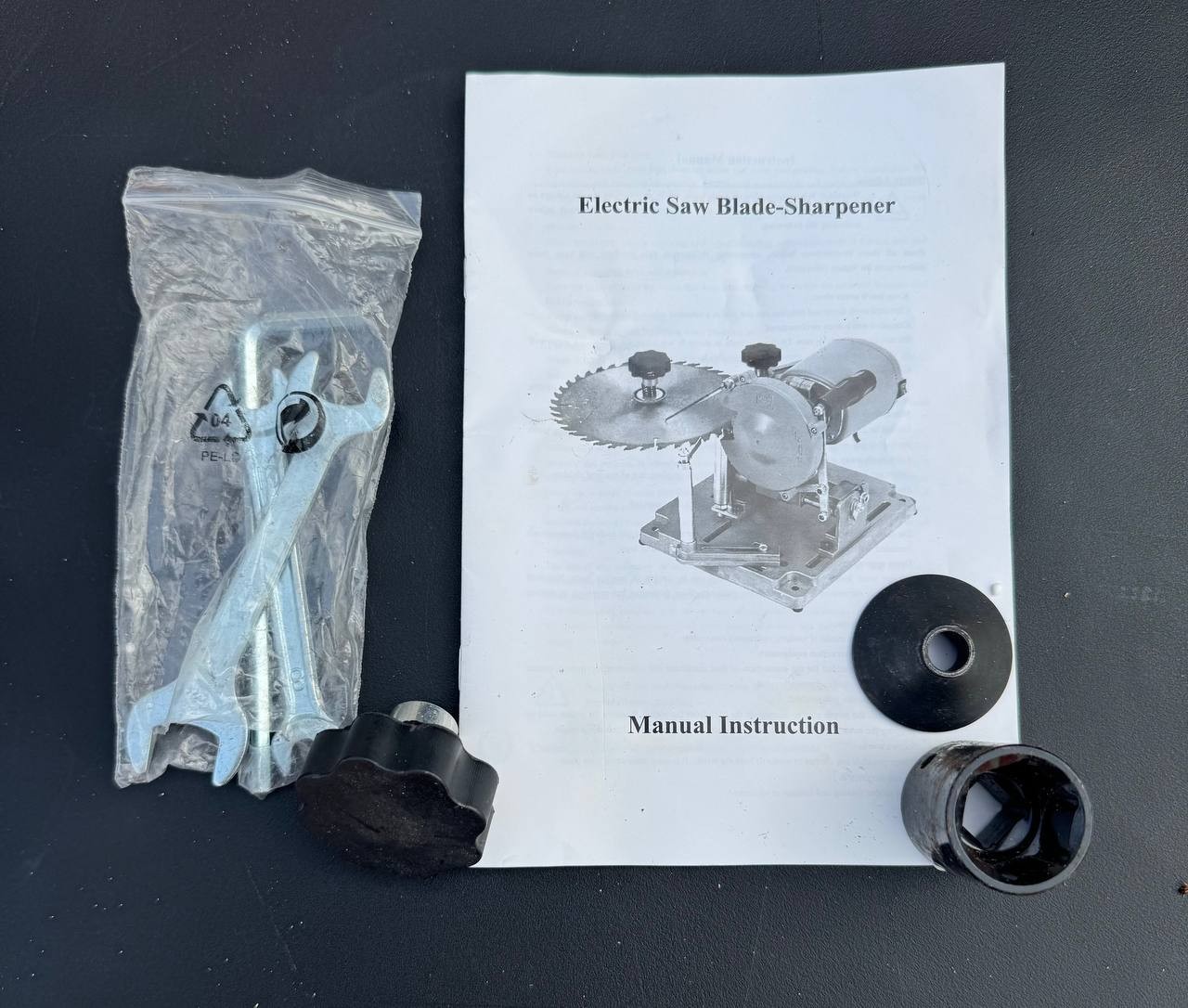 Electric Circular Saw Blade Sharpener 120V 140W 3800RPM 90–400mm Used