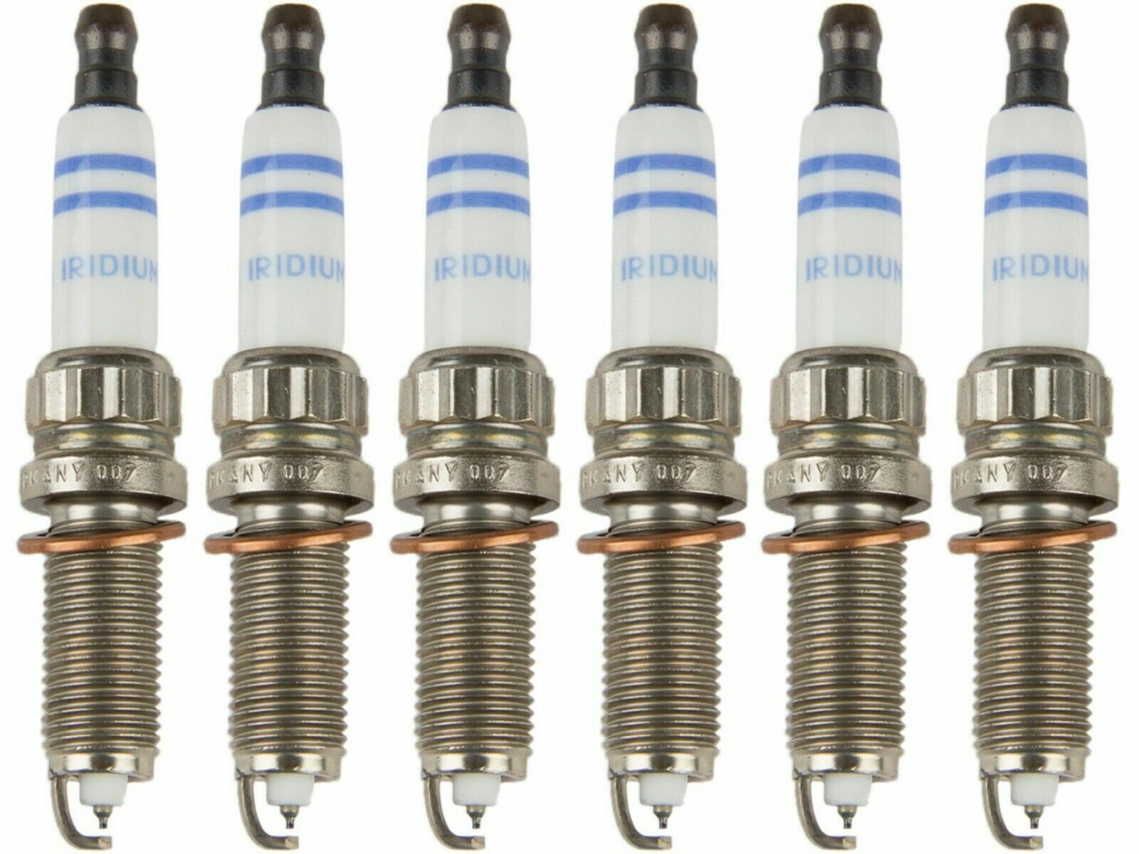 6 Bosch Double Iridium Spark Plugs For 2012-2016 MERCEDES-BENZ E350 V6-3.5L