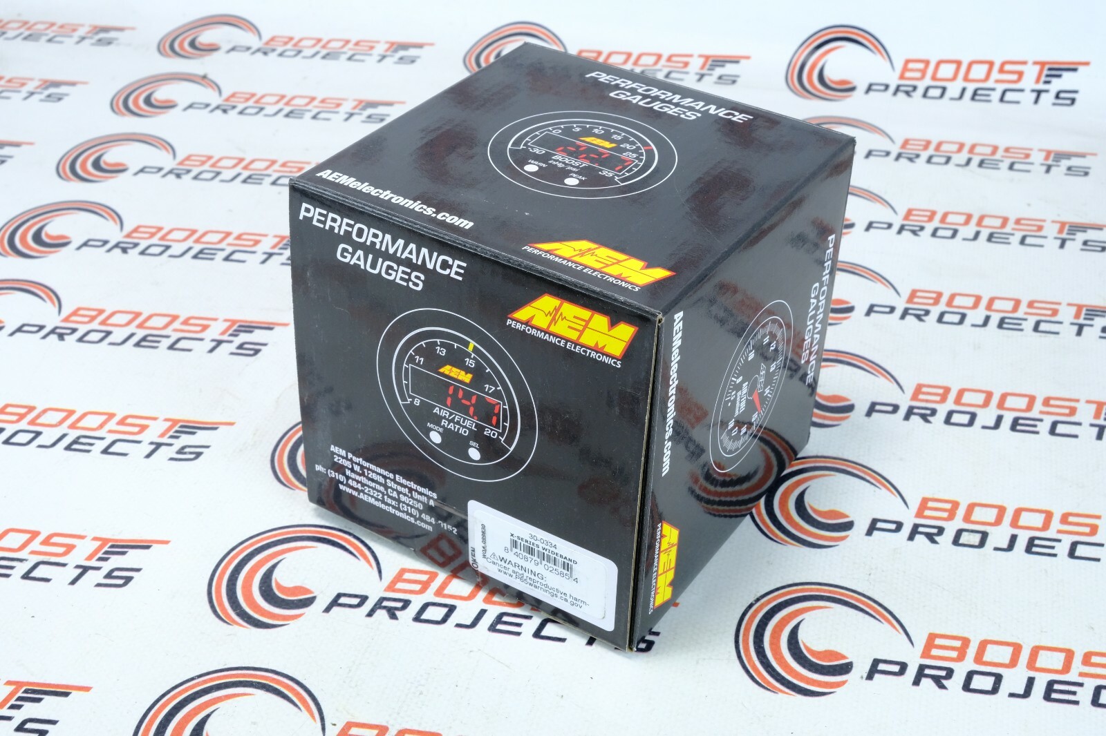 AEM Electronics X-Series OBDII Wideband AFR Controller Gauge Brand New 30-0334