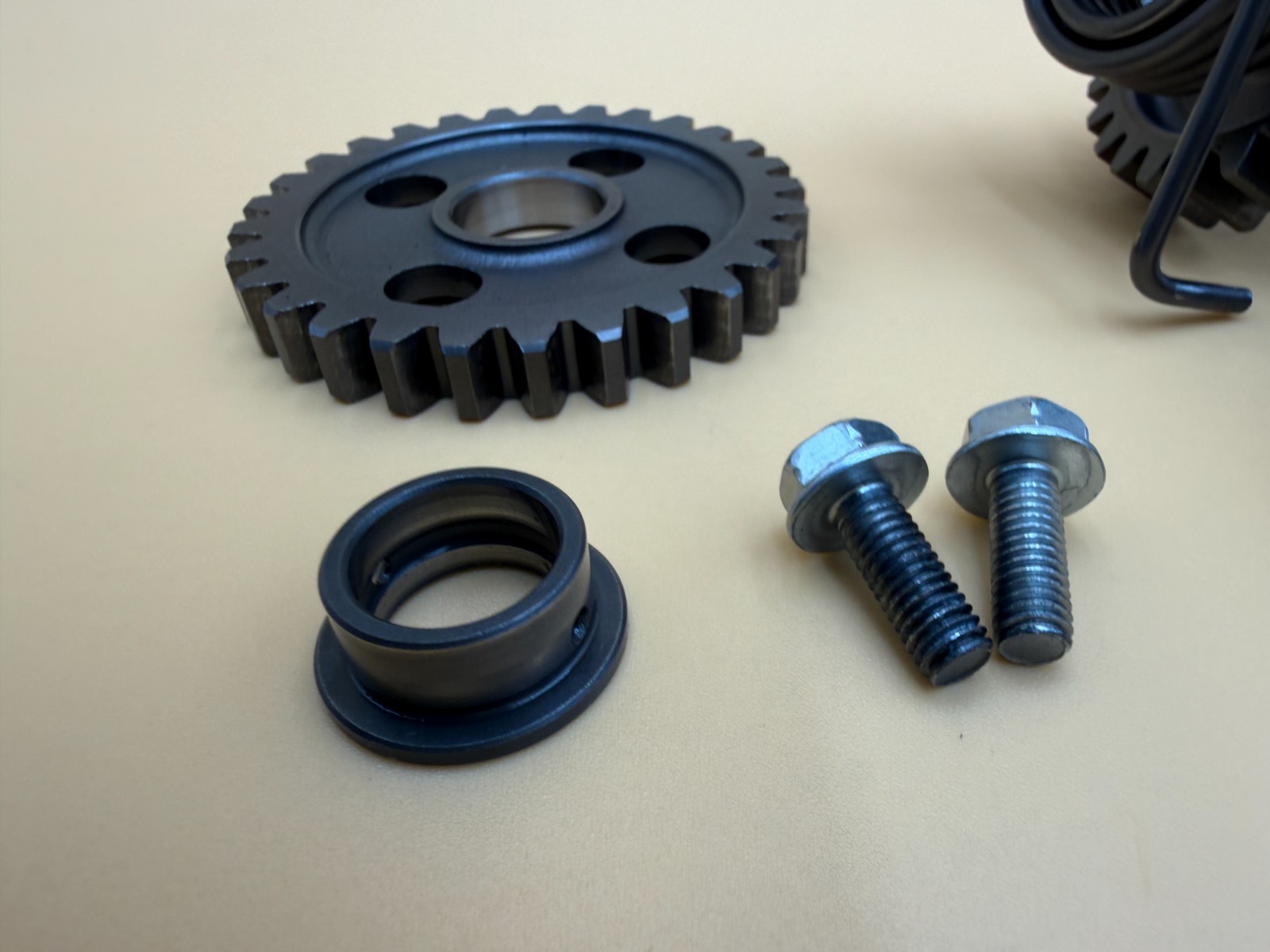 1999 - 2004 Honda XR400R XR400 OEM Kickstart Kick Start Mechanism Shaft Gear #2