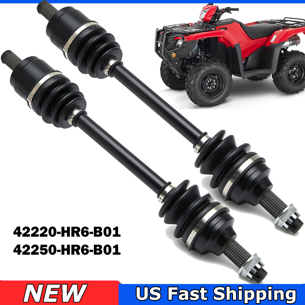 Rear Left & Right CV Axles for Honda Foreman Rubicon 500 TRX500 TRX520 2020-2021