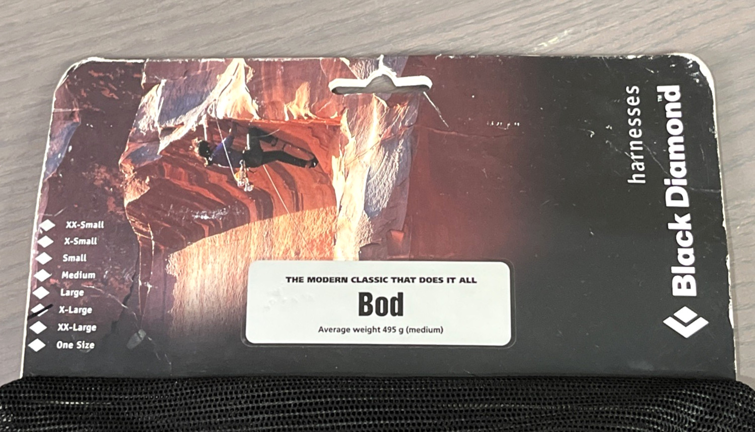 Black Diamond Alpine Bod Climbing Harness XL New