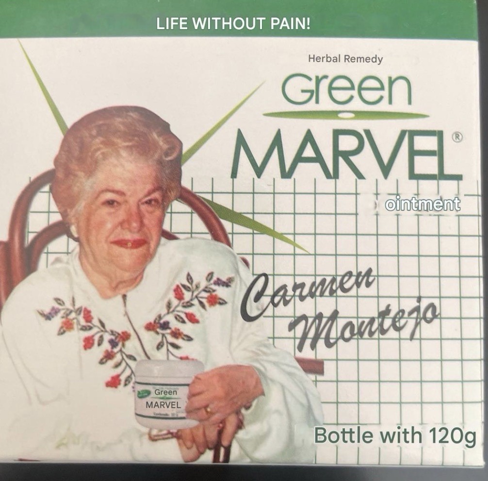 Green Marvel ointment Muscle/Joint Aches Pain green marvel cream ointment