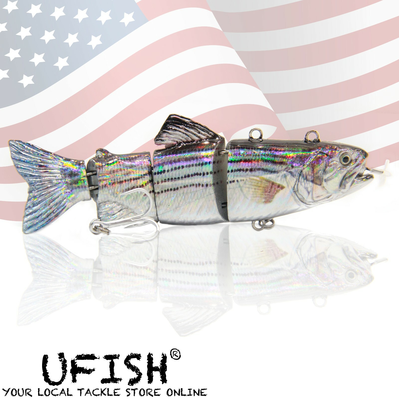 UFISH Electronic Fishing Lure Bass Fishing Lures Animated Fishing Bait Tackle