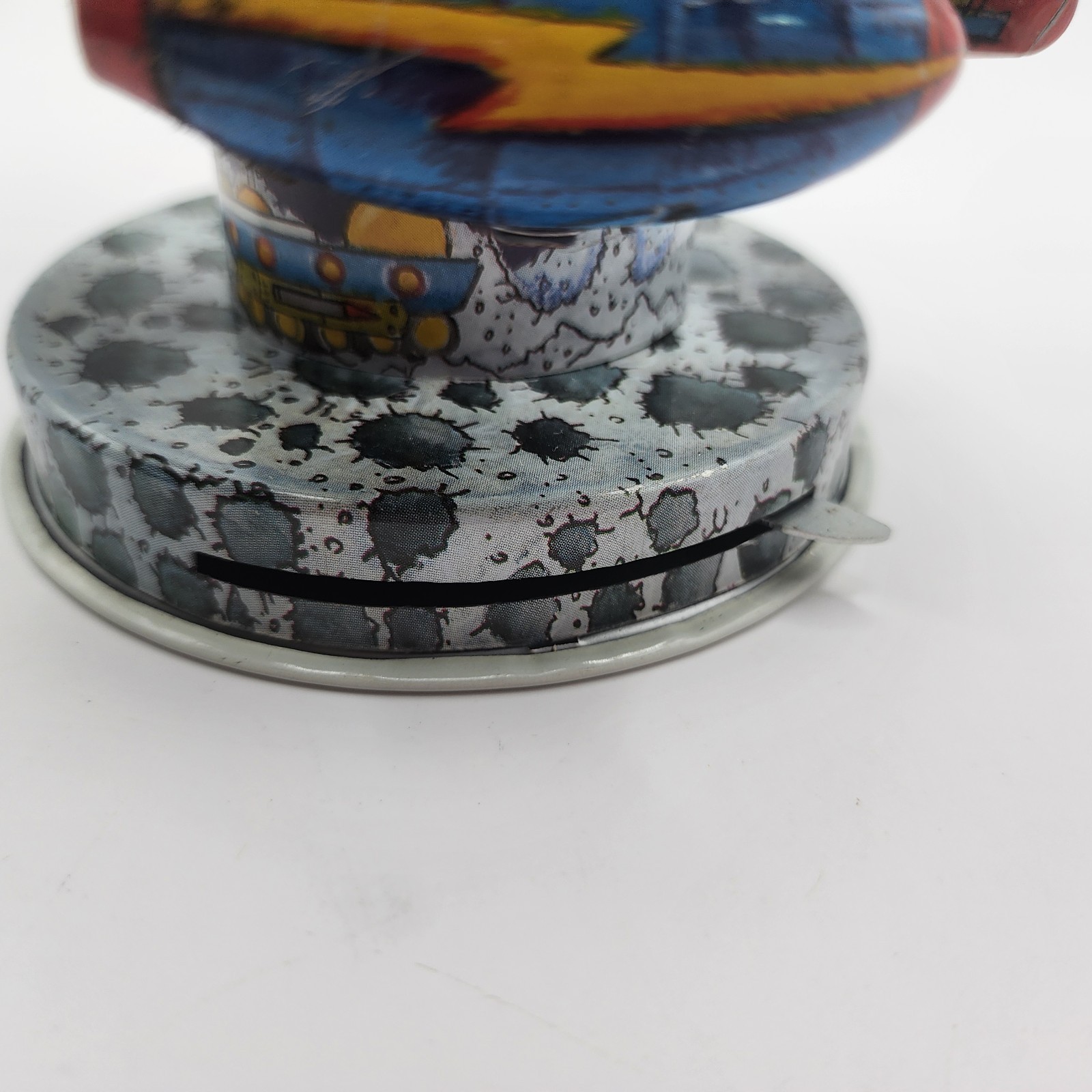 Schylling Tin Toy Rocket Carousel With Original Box