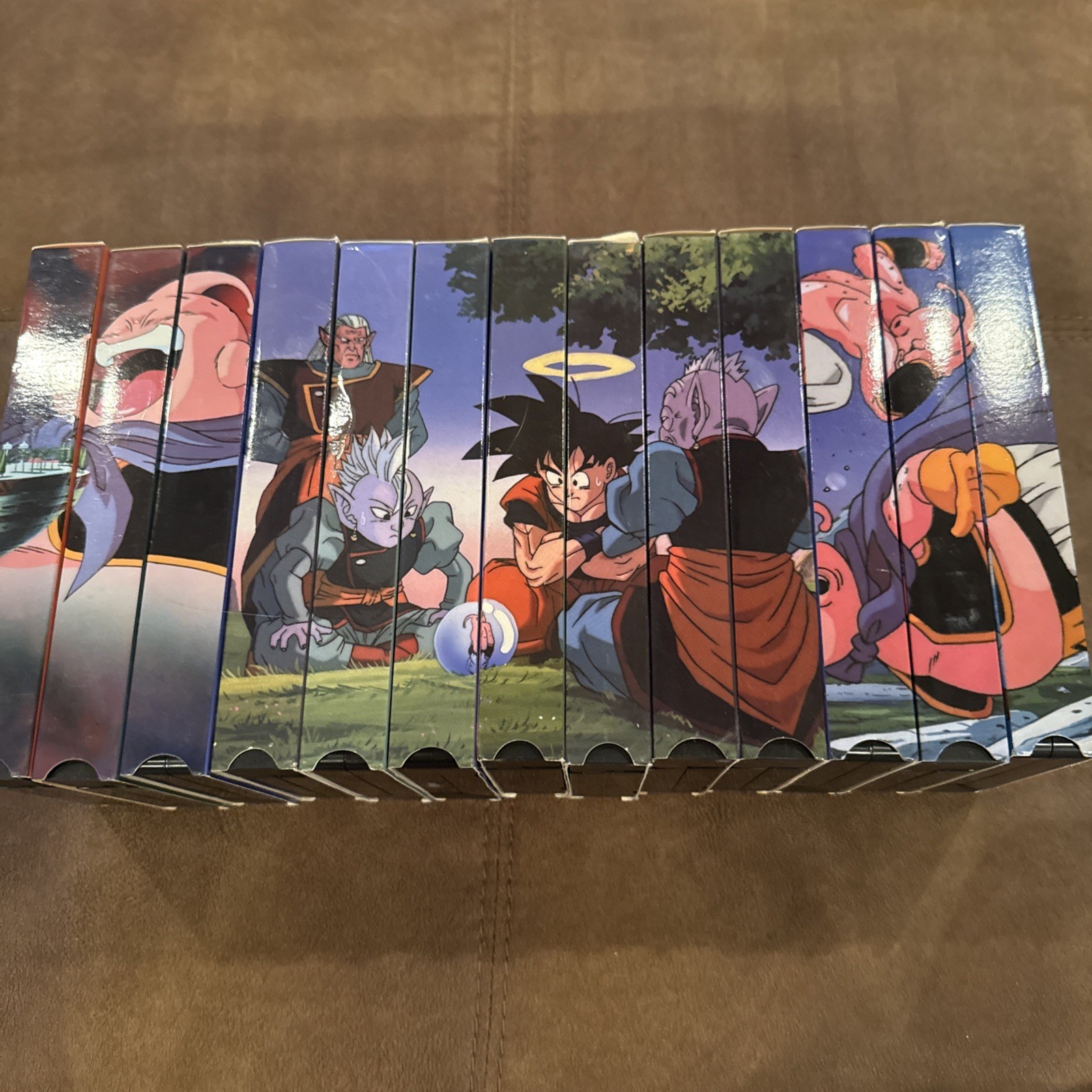 DRAGONBALL Z VHS FUSION SAGA SET Majin Buu 13 VHS Tapes Cassettes