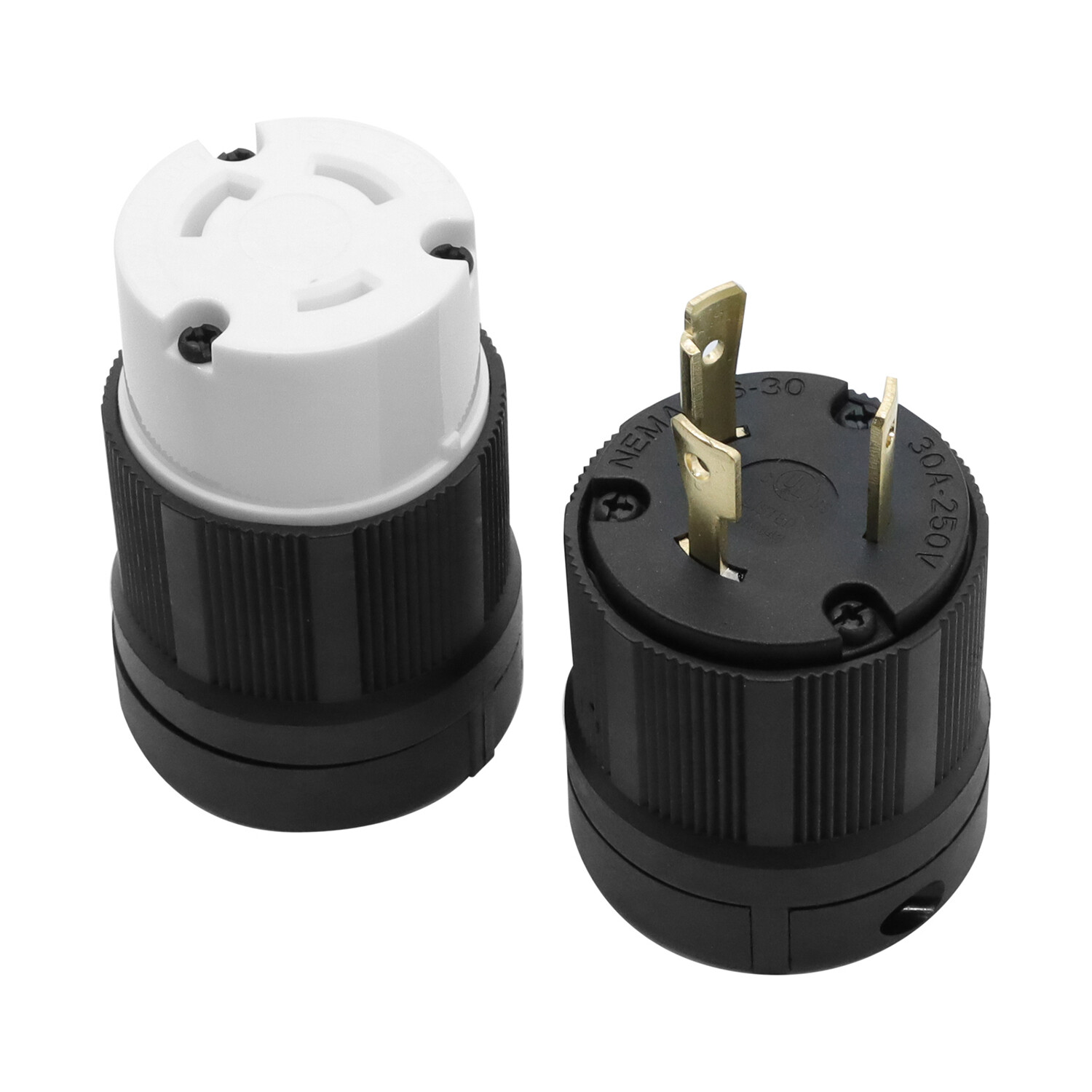 Lot For Nema L6-30P L6-30R YGA017 KIT 30A 250V Male Female Twist Lock 3Wire Plug