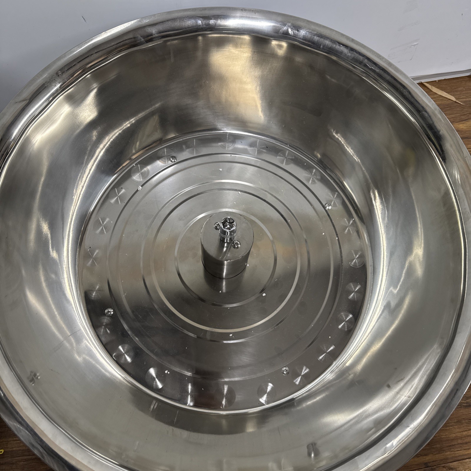 24" Hydroponic Spin Bowl Trimmer Electric Hand Spin Reaper Wet Dry Bud Trim