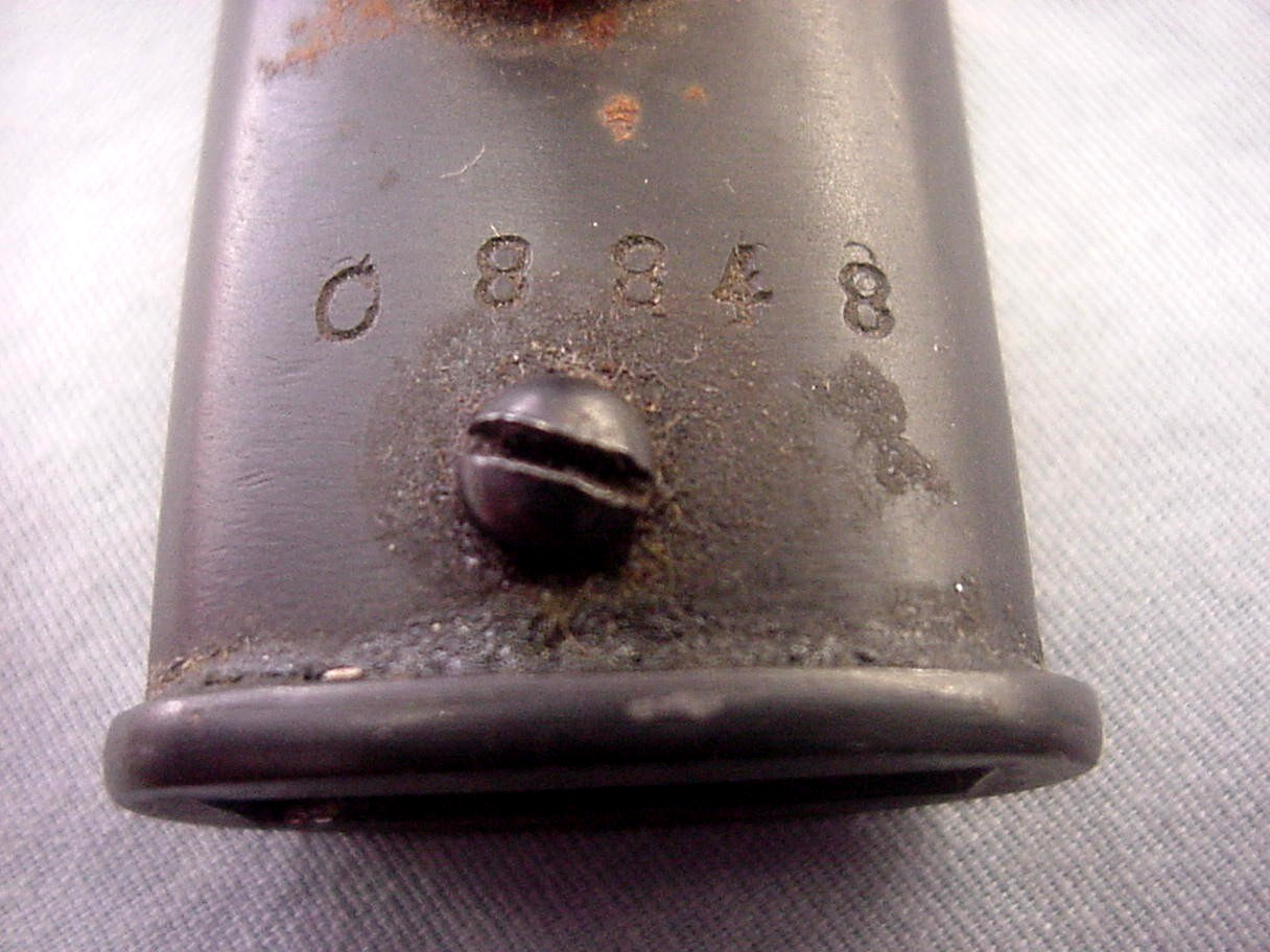 1900s German Italian Dutch US Argentine Chilean Bayonet Scabbard