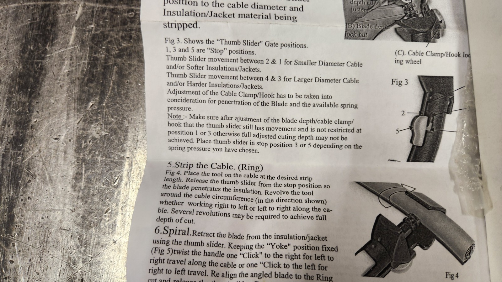 Ripley MK01DA 39922 Rotary Cable Stripper Electrician Tool NEW