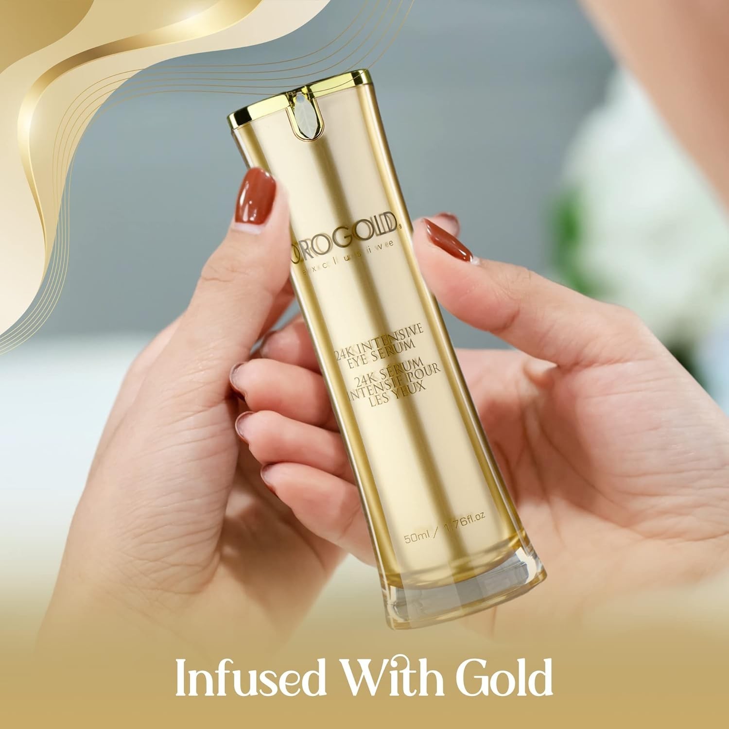 OROGOLD 24K Intensive Eye Serum for Dark Circles and Puffiness
