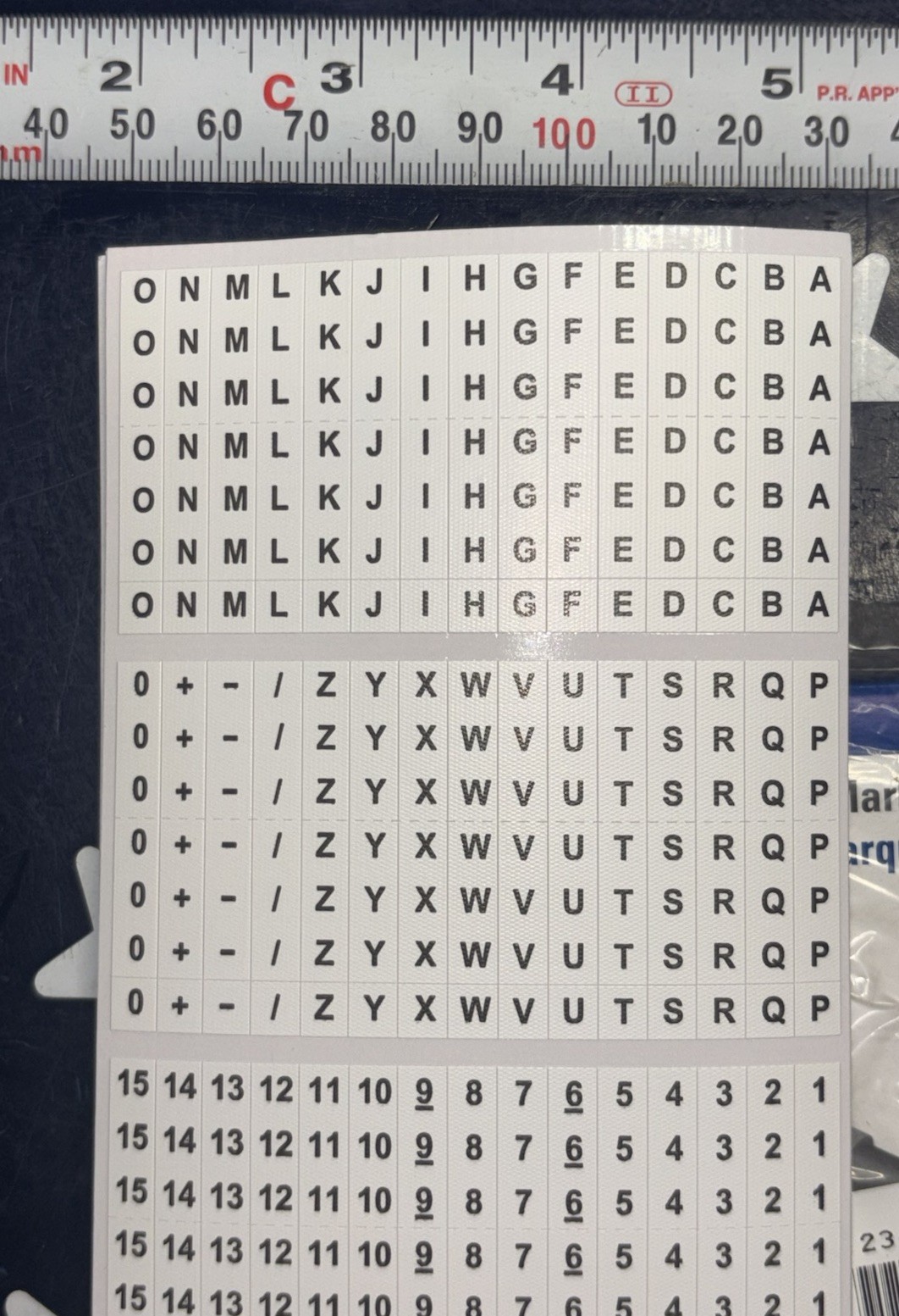 Two T&B WM-A-Z Preprinted Wire Marker Book #A-Z 0-15 10 Page Book TWO BOOKS