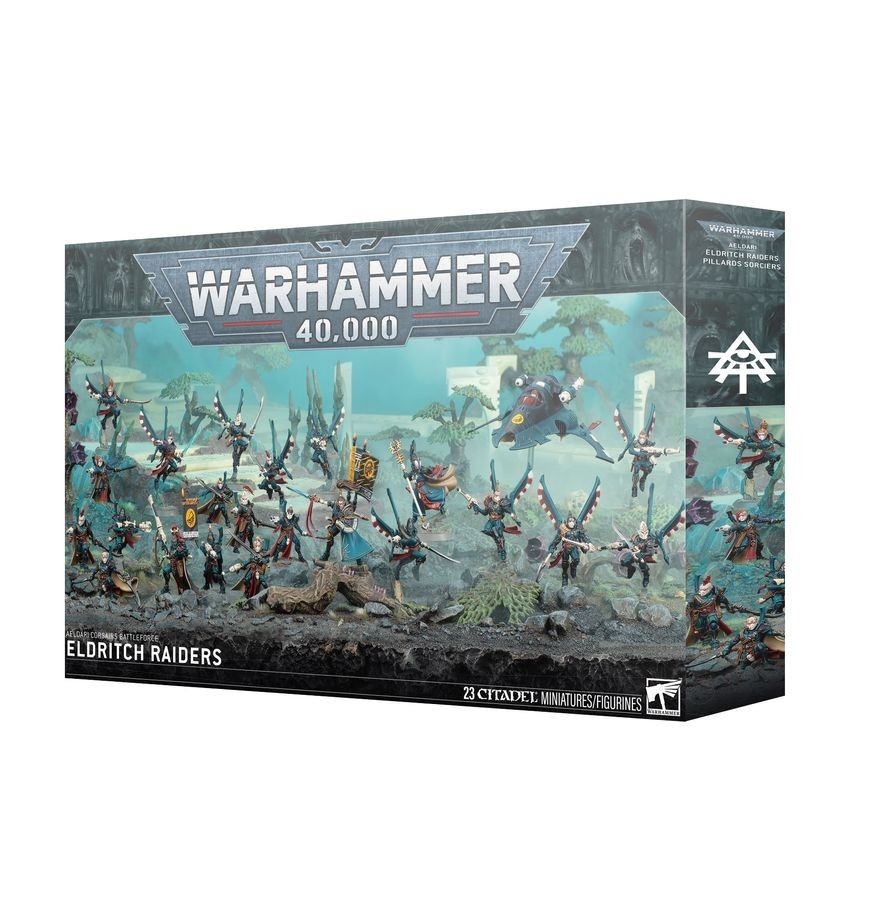 ⚔️WARHAMMER 40K - ELDRITCH RAIDERS - AELDARI CORSAIRS BATTLEFORCE - FAST SHIP⚔️