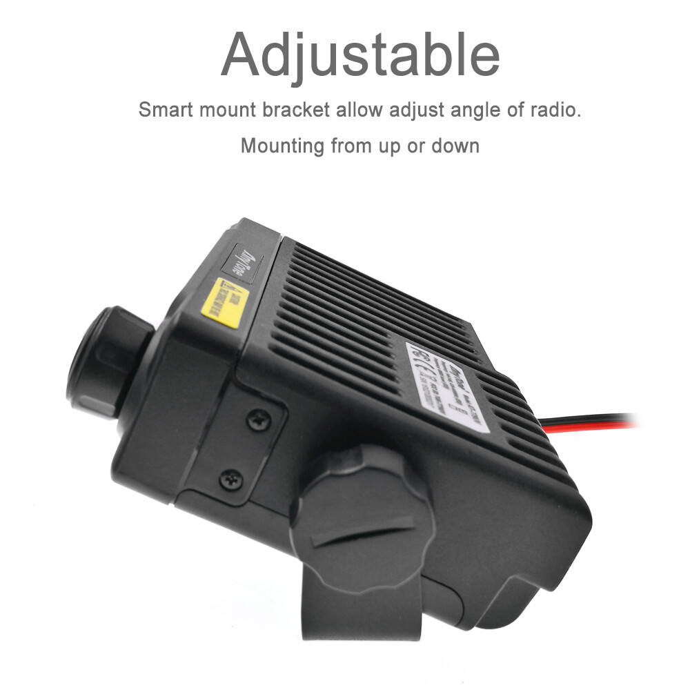 AnyTone AT-779UV Mini Size Dual Band Transceiver 25W Mobile Radio With Antenna