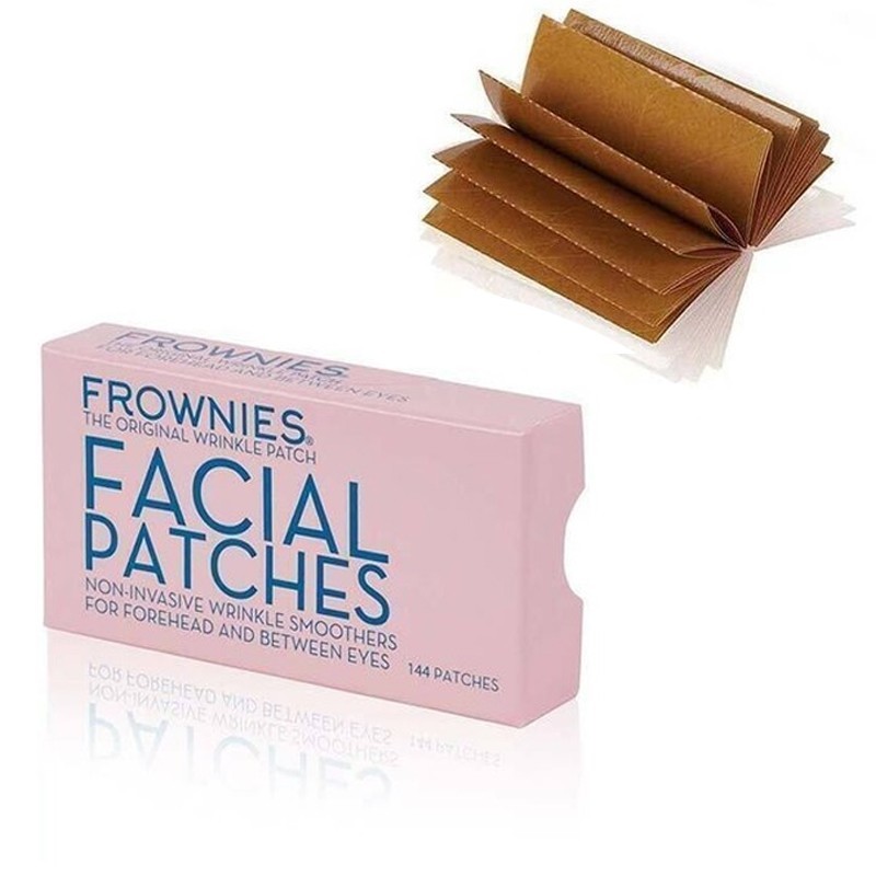 Frownies Facial Patches Wrinkle Smoothers Forehead & Between Eyes 144 Count