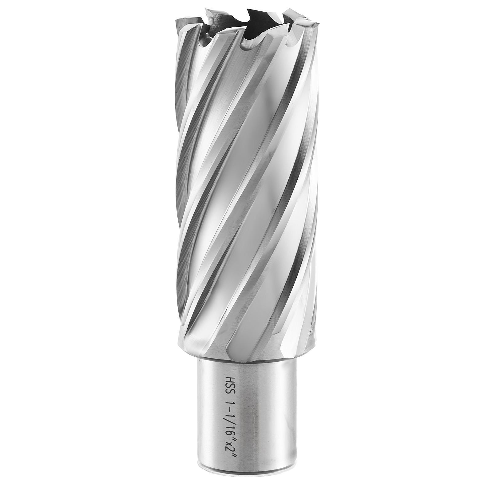 Uimoso Annular Cutter Set HSS Magnetic Drill Bits 13 PCS Weldon Shank 2" Depth