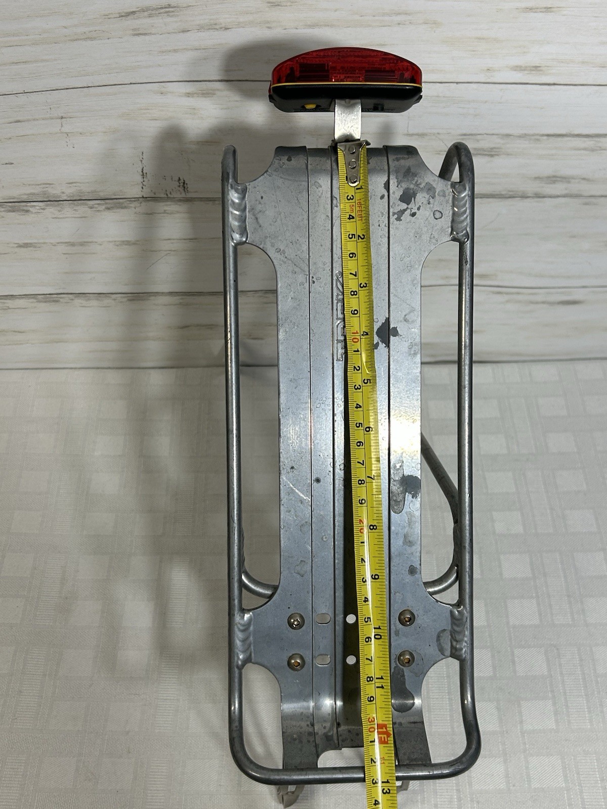 Vtg. TREK USA Aluminum Rear Mountain Road Hybrid Bike Rack Cargo Carrier Silver