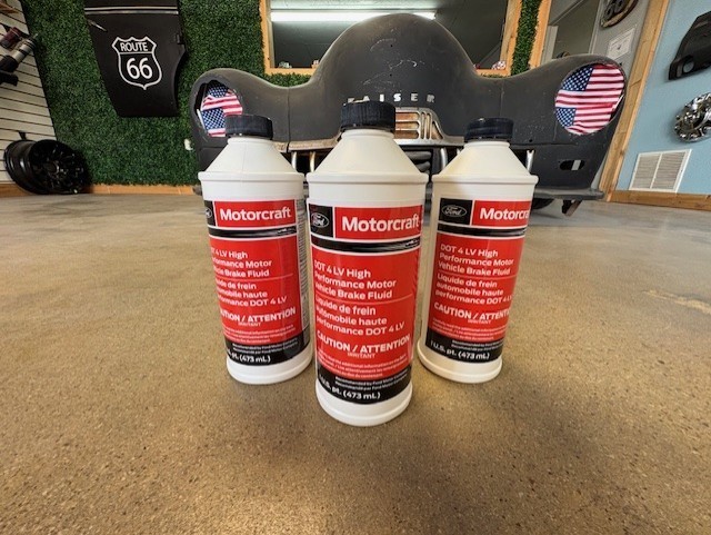 (3) Motorcraft DOT 4LV High Performance Brake Fluid (16oz) PM-20 -same as dealer