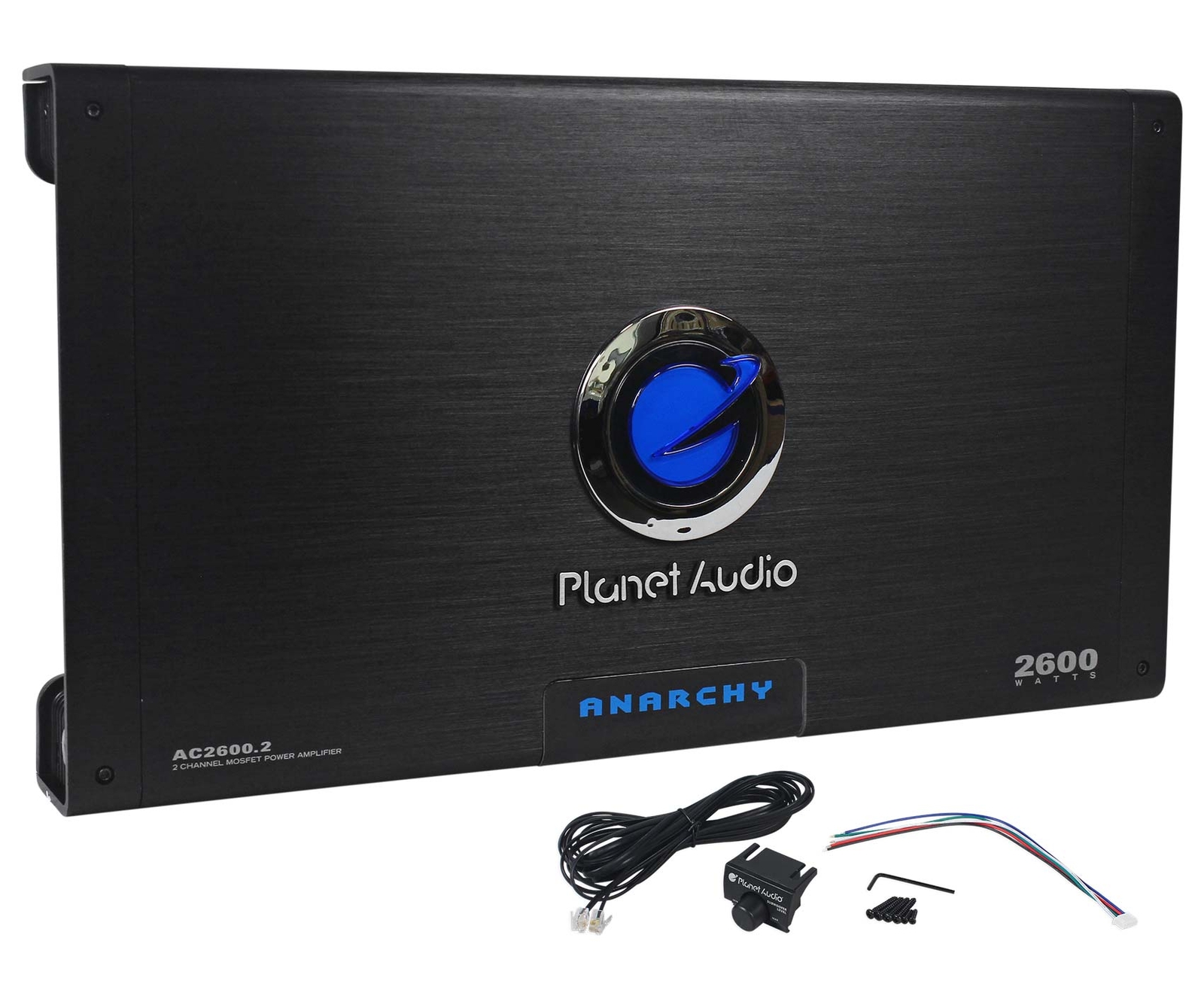 New Planet Audio Anarchy AC2600.2 2600 Watt 2 Channel Car Amplifier Amp + Remote