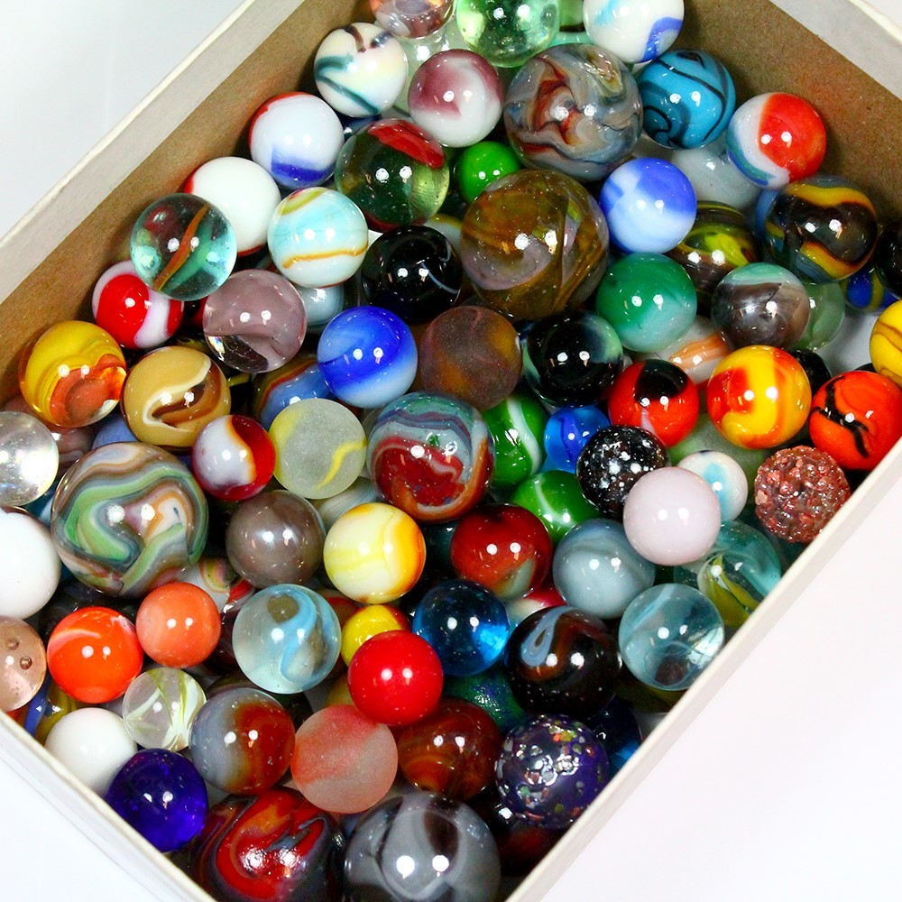 50+ Vintage to Modern Marbles Hard to Find