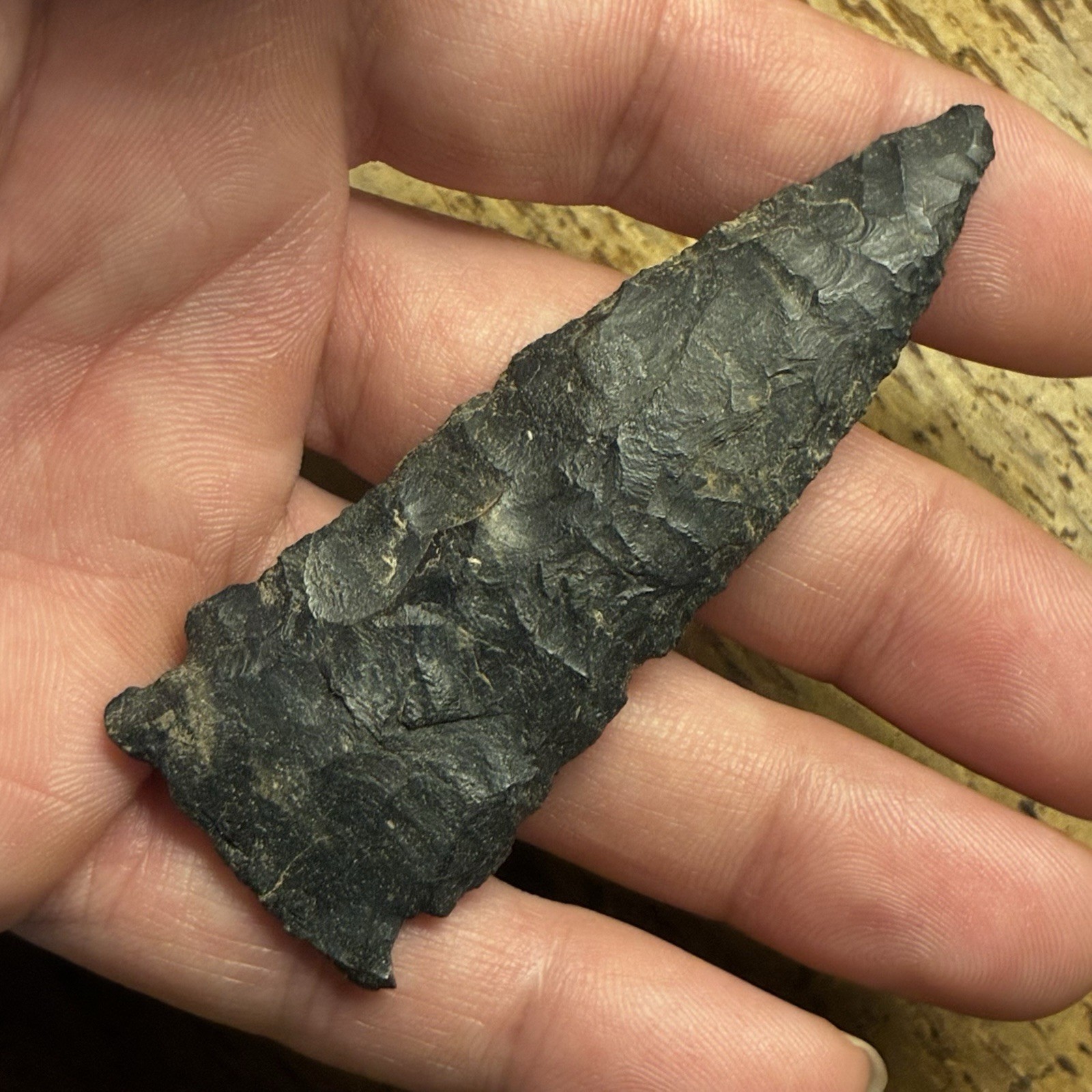 Ohio Indian Artifacts - Nice Authentic Coshocton Meadowood Point