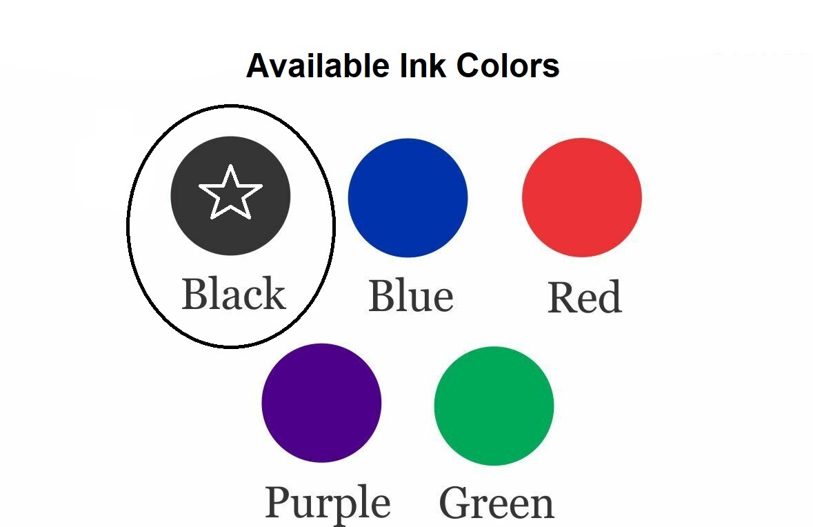 Ideal 100 Replacement Ink Pad R100 Black Ink