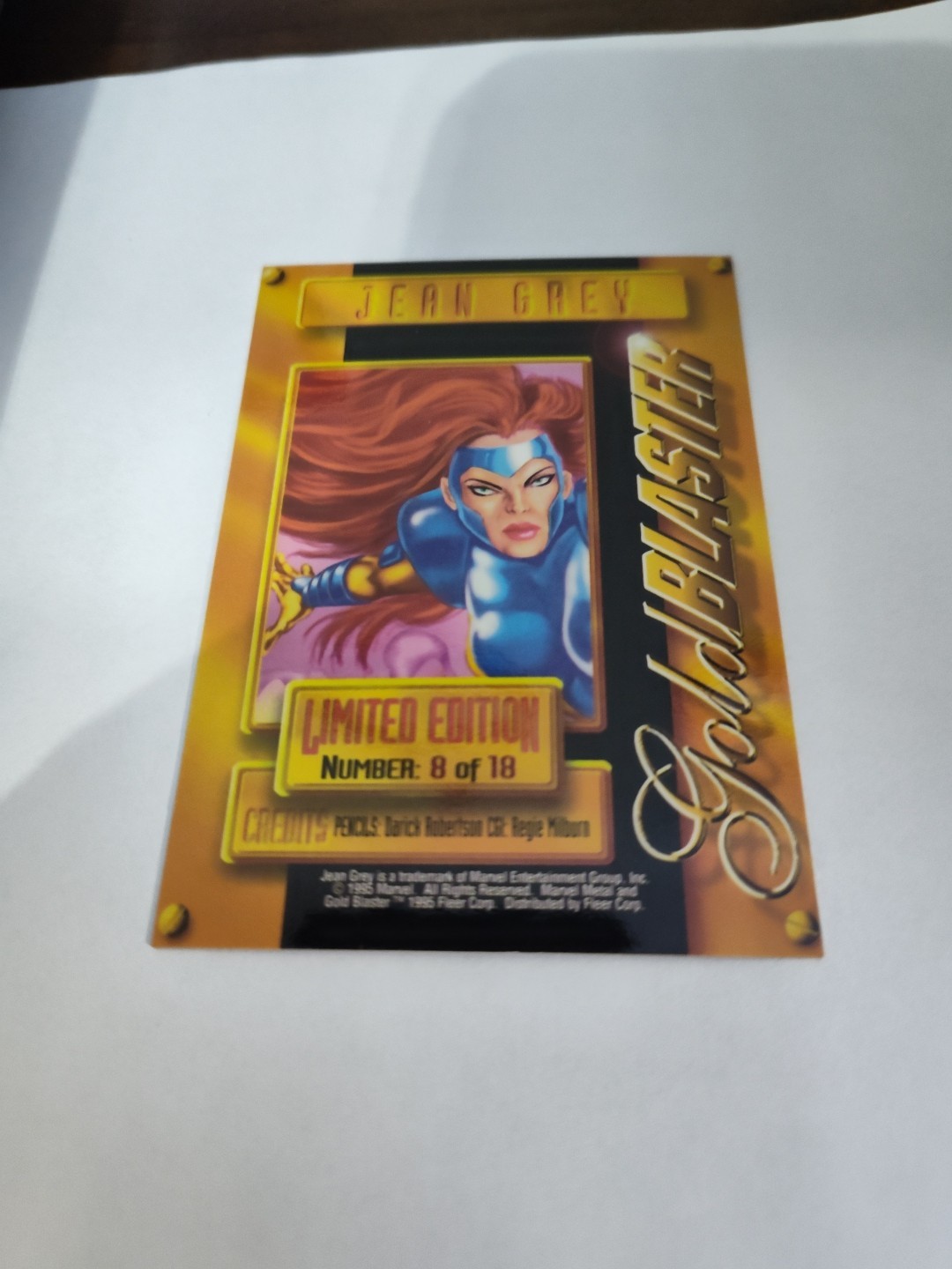 1995 fleer marvel metal gold blaster limited edition you pick fill your set