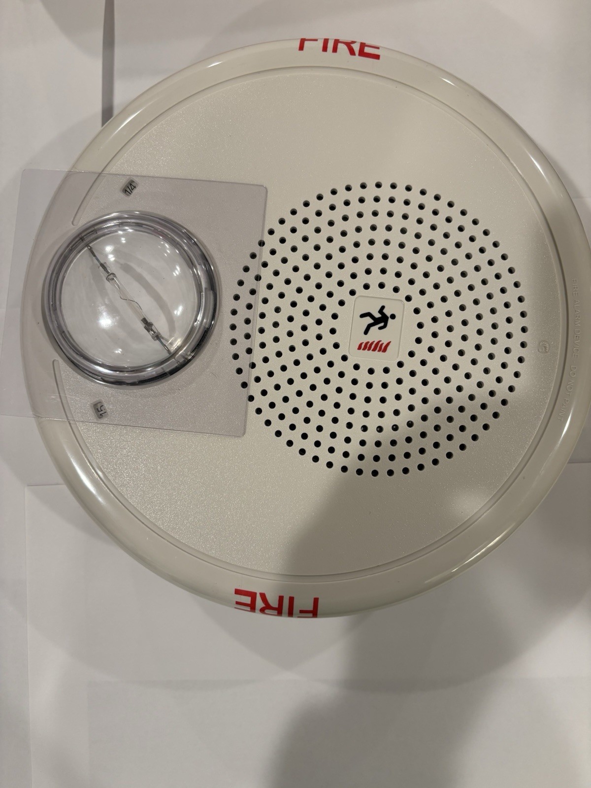 EST Edwards GCF-S7VM Multi Candela Fire Alarm Speaker/Strobe White New