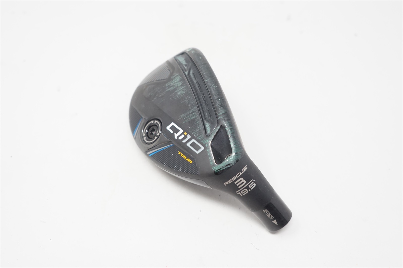 Taylormade Qi10 Tour 19.5* #3 Hybrid Rescue Club Head Only Fair 1280248