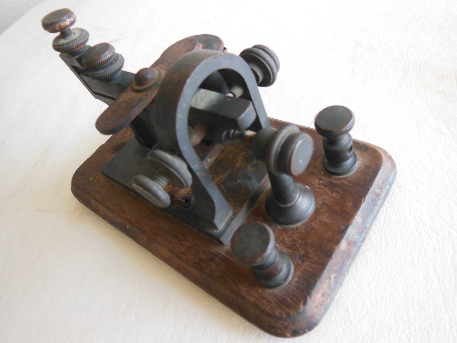 Vintage Telegraph Brass Sounder Morse Code