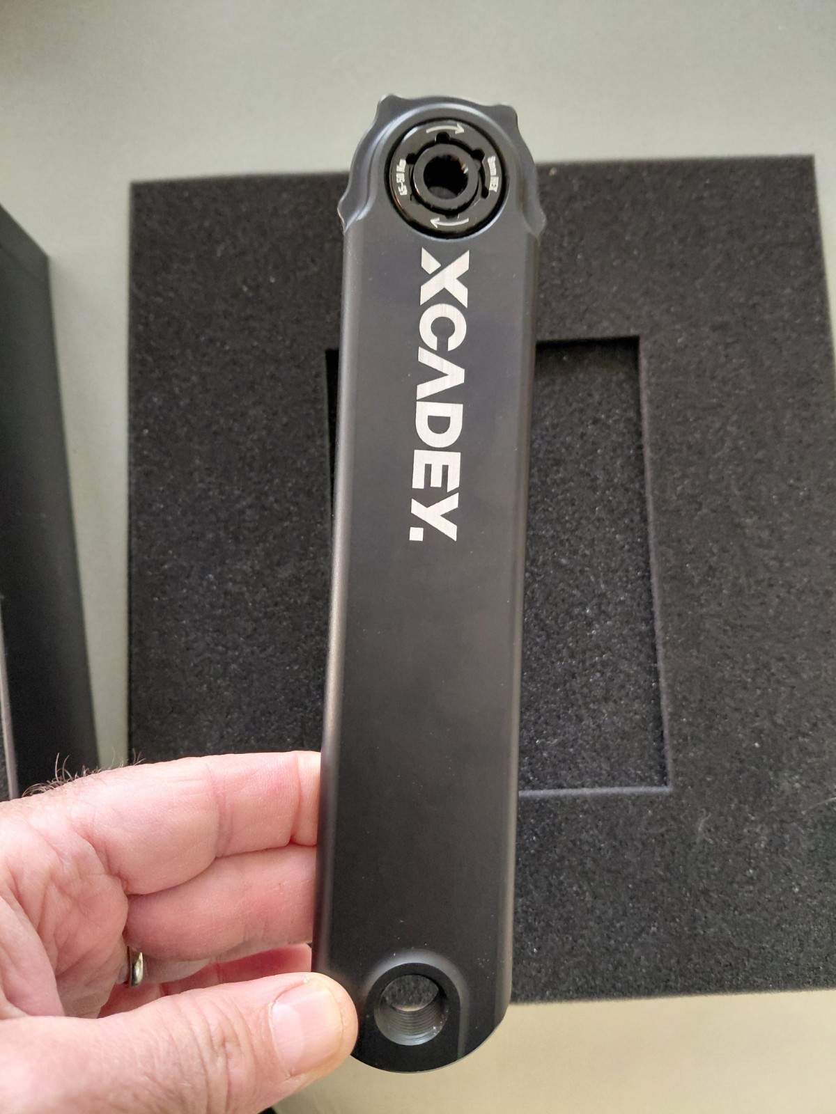 XCADEY XPOWER Spider Power Meter Crankset For Shimano 4 Bolt 110BCD Road 175mm