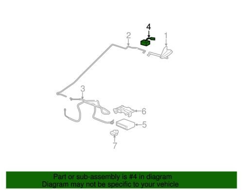Genuine GM 2010-2020 Chevrolet Buick Cadillac GMC Navigation Microphone 84366725
