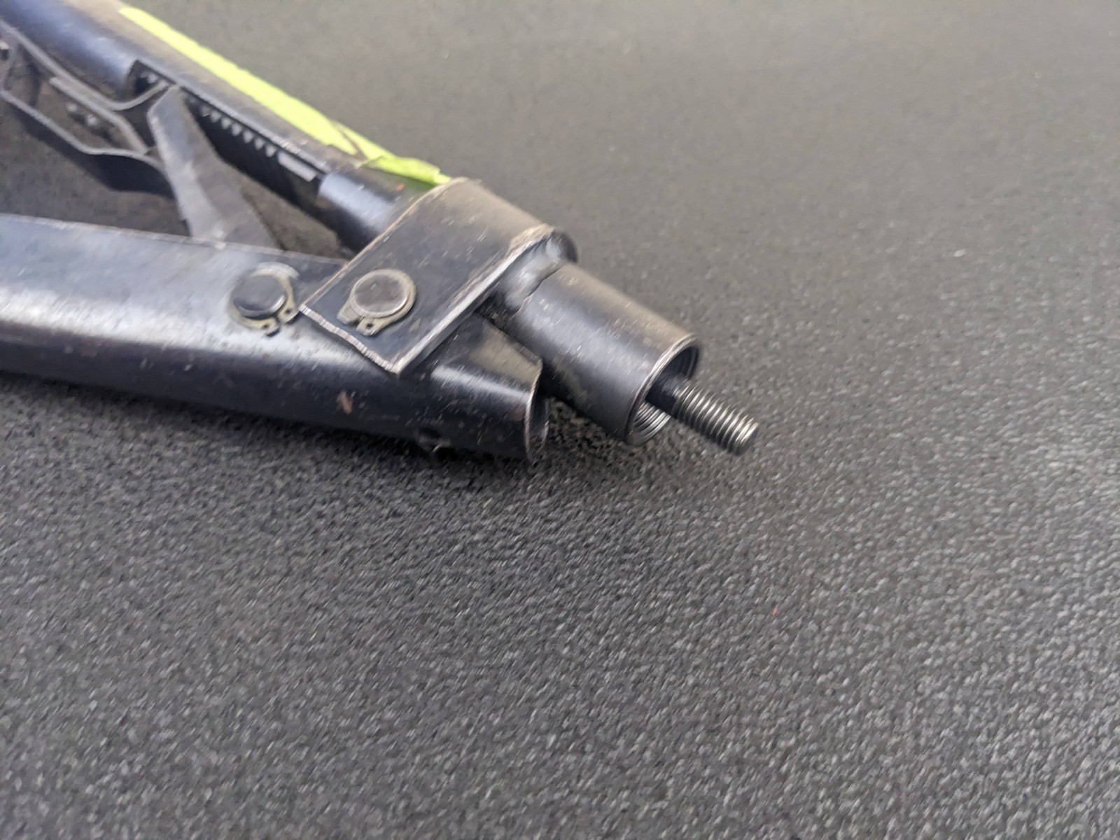 #bl614 Huntington Beach 4pc HBM 122 Rivet Gun Hand Riveter Pulling Aircraft Tool