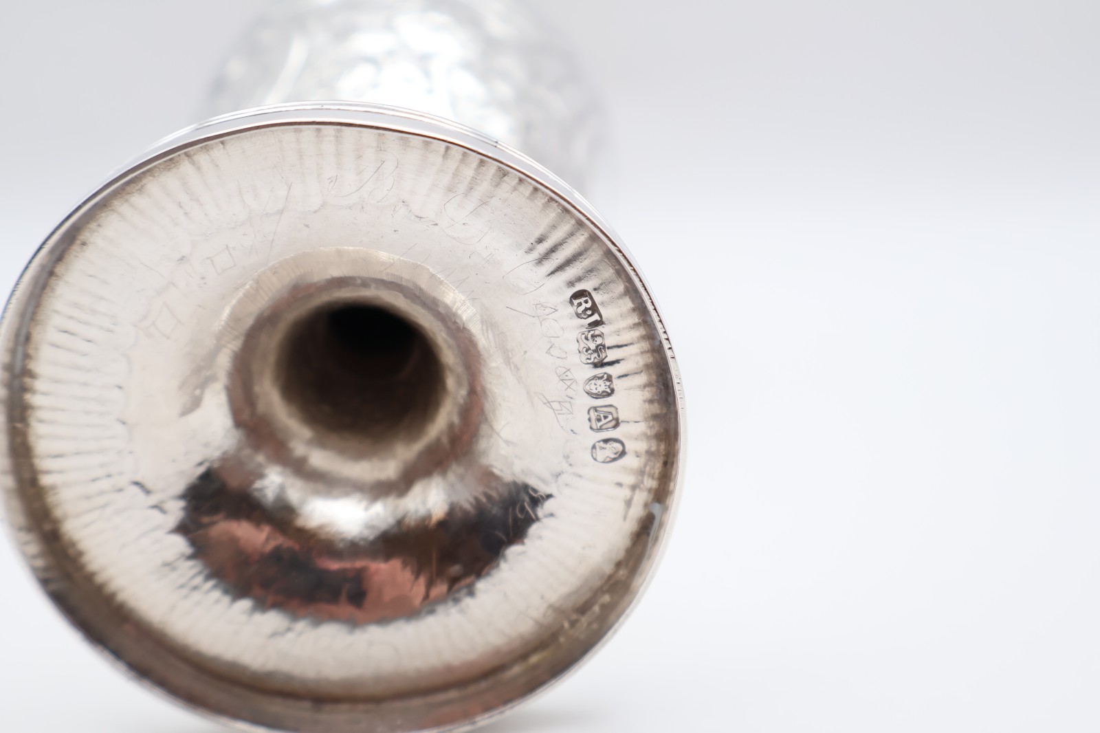 Fabulous Antique Georgian Solid Silver Goblet Hallmarked London 1796