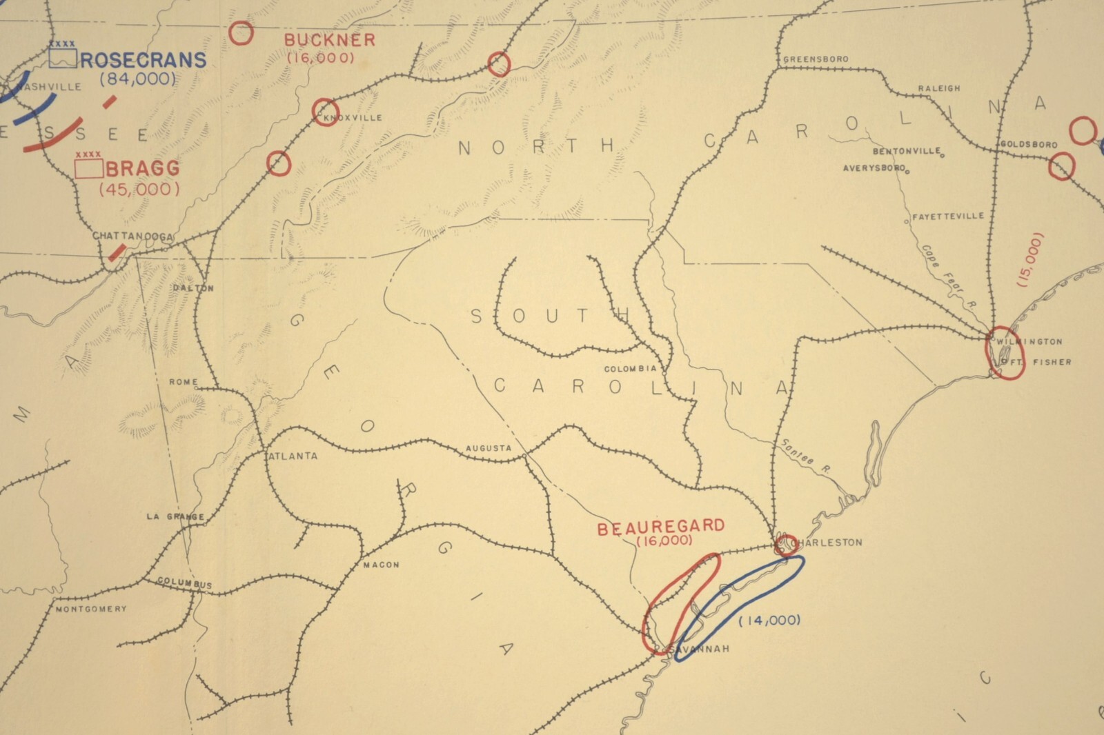 Overview Civil War Battlefield Map Army Positions Generals Situation June 1 1863