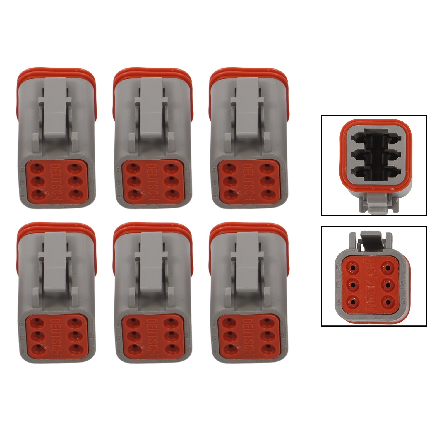 For Deutsch Connector Kit Stamped Contacts For 14,16,18,20 GA.WIRE 1650PCS