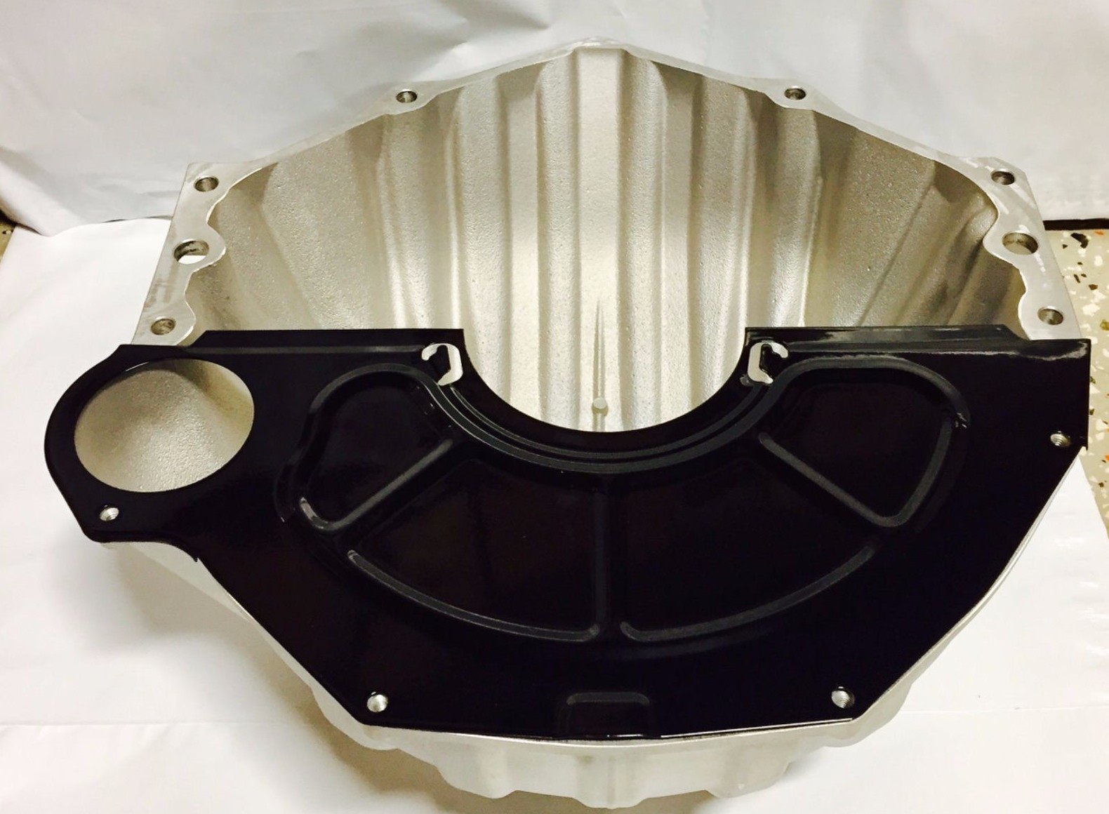 Chevy 4 Speed Inspection Plate Flex 621 Bell Housing 11" clutch plate cover