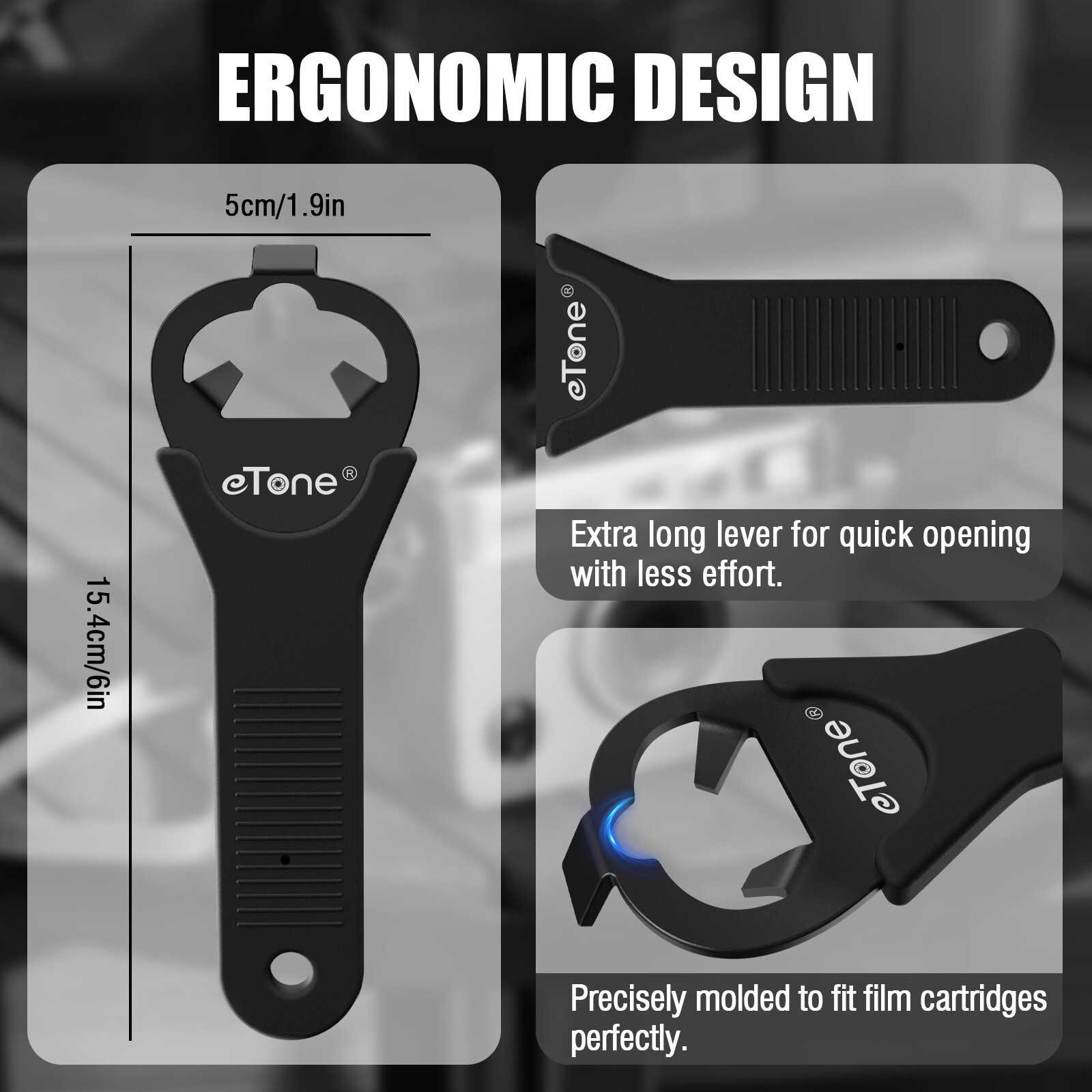 35mm 135 Film Cassette Cartridge Opener Darkroom Developing Removal Reload Tool
