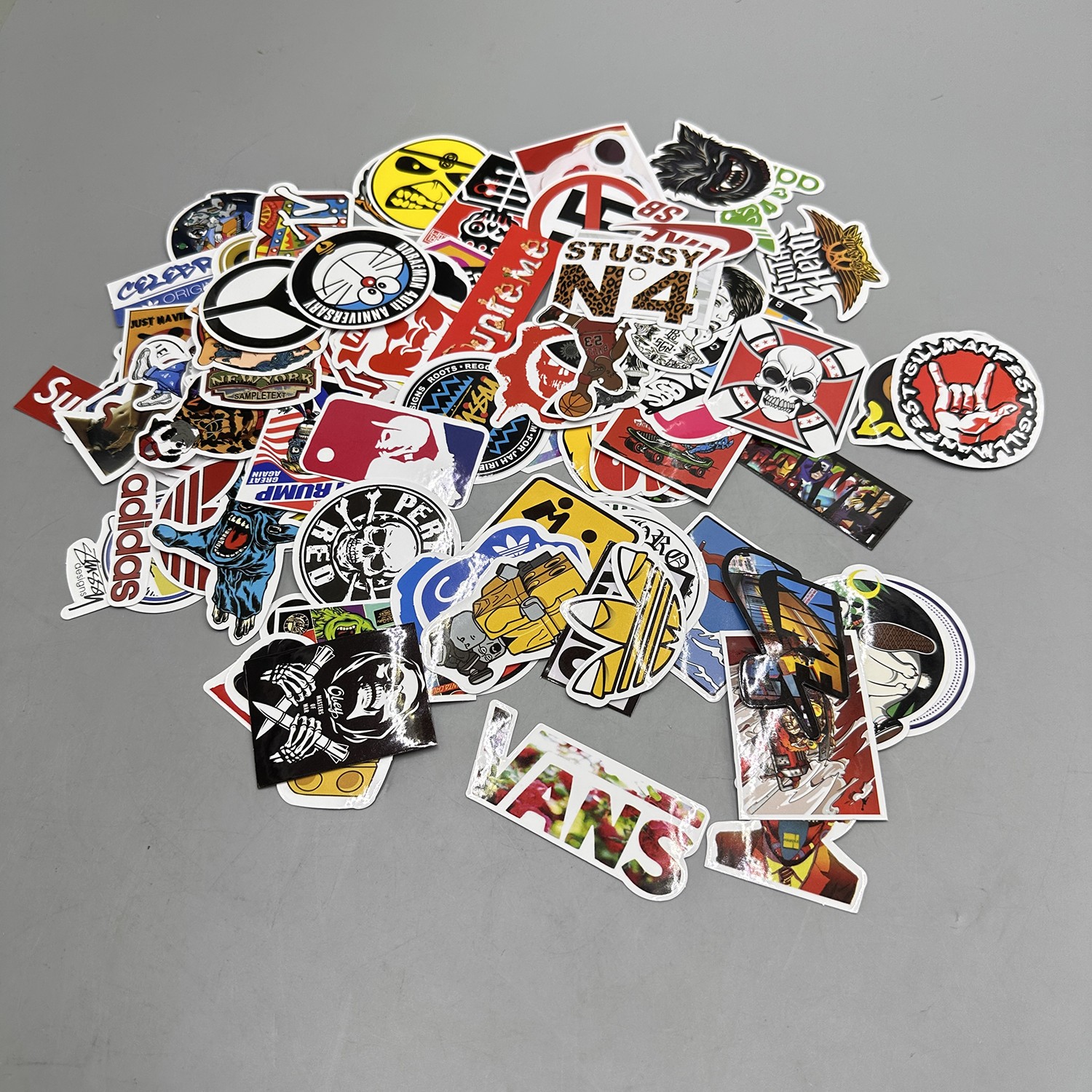 100PCS Skateboard Stickers Bomb Vinyl Laptop Luggage Decals Dope Sticker Lot US