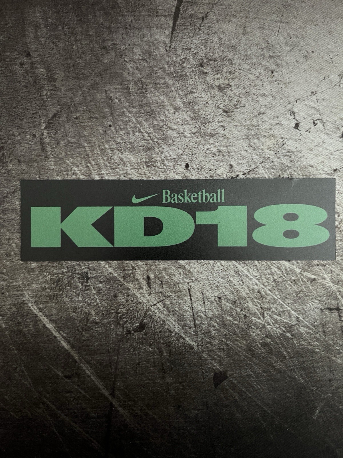 Nike Basketball KD 18 Mini Store Display Limited Edition
