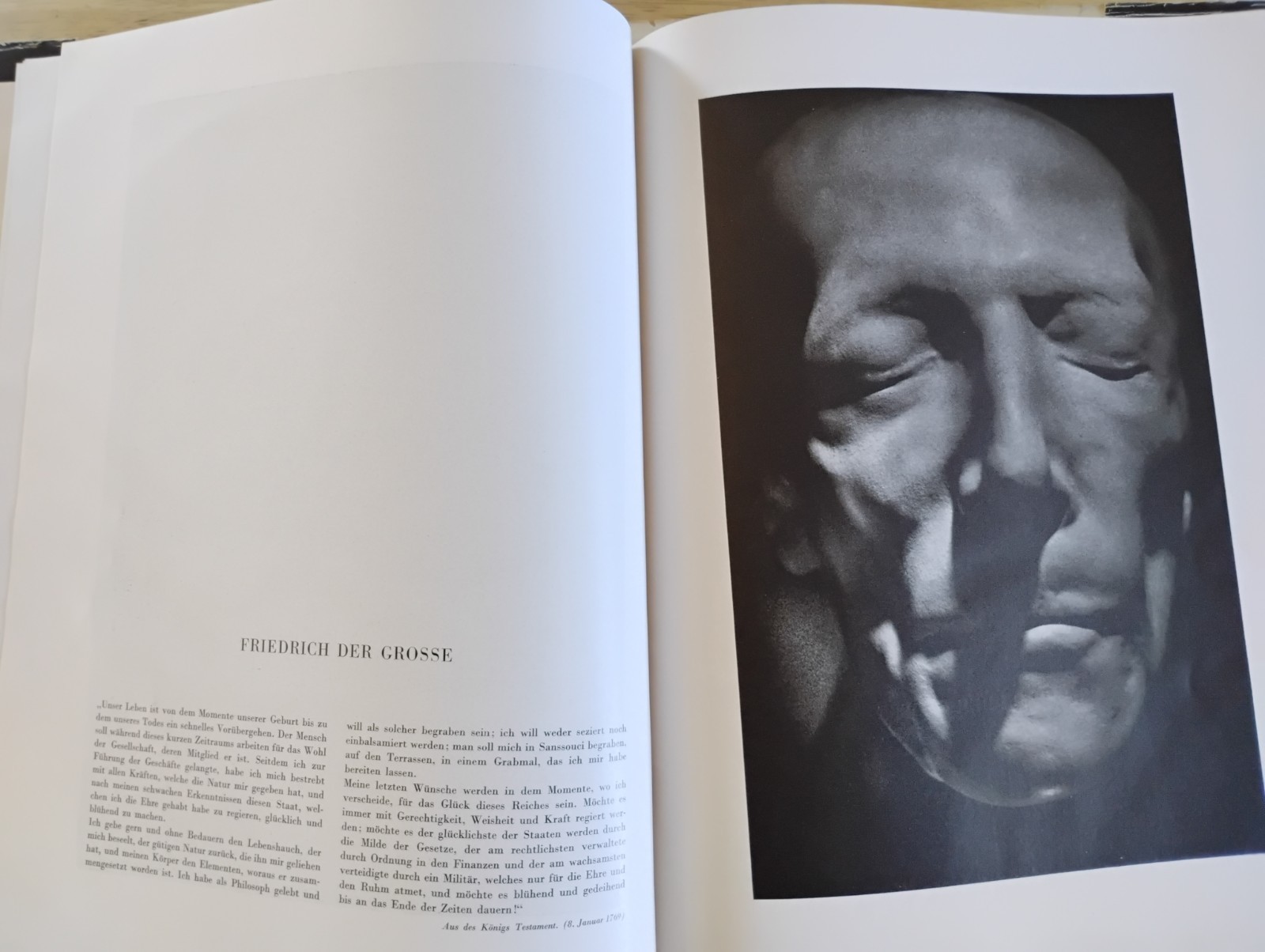 RARE GERMAN DEATH MASK BOOK WW2 PROPAGANDA THIRD REICH WWII ROSEMARIE CLAUSEN